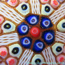 Load image into Gallery viewer, 1950s Scottish Glass Paperweight Vasart Millefiori
