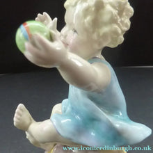 Load image into Gallery viewer, Figurine by Freda Doughty. Sunday's Child ROYAL WORCESTER. Model No. 3256
