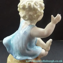 Load image into Gallery viewer, Figurine by Freda Doughty. Sunday's Child ROYAL WORCESTER. Model No. 3256
