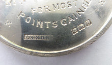 Load image into Gallery viewer, 1927 SCOTTISH BEEKEEPERS ASSOCIATION Hallmarked Solid Silver Medal for the Honey Show. Good Vintage Condition

