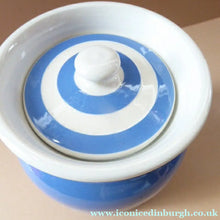 Load image into Gallery viewer, 1930s Cornishware Storage Jar: Almonds
