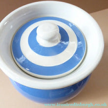 Load image into Gallery viewer, 1930s Cornishware Storage Jar: Almonds

