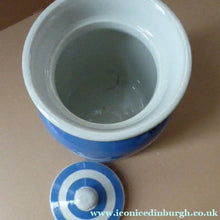 Load image into Gallery viewer, 1930s Cornishware Storage Jar: Almonds
