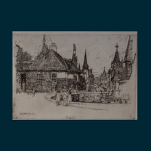 Load image into Gallery viewer, SCOTTISH ART. Sir Muirhead Bone (1876 - 1953). Glasgow International Exhibition 1901. Ireland and Russia. Signed in the plate
