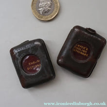 Load image into Gallery viewer, Book Collectors Special ANTIQUE: Rare "Smallest English Dictionary in the World" in Original Metal Case. Published Glasgow.


