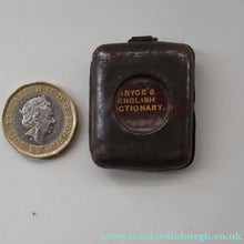 Load image into Gallery viewer, Book Collectors Special ANTIQUE: Rare "Smallest English Dictionary in the World" in Original Metal Case. Published Glasgow
