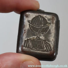 Load image into Gallery viewer, Book Collectors Special ANTIQUE: Rare "Smallest English Dictionary in the World" in Original Metal Case. Published Glasgow.

