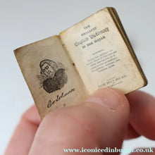 Load image into Gallery viewer, Book Collectors Special ANTIQUE: Rare "Smallest English Dictionary in the World" in Original Metal Case. Published Glasgow
