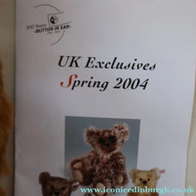 Load image into Gallery viewer, BOXED: Vintage 2004 STEIFF BEAR. Classic Brown Bear with Tags (O38938)
