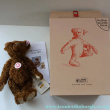 Load image into Gallery viewer, BOXED: Vintage 2004 STEIFF BEAR. Classic Brown Bear with Tags (O38938)

