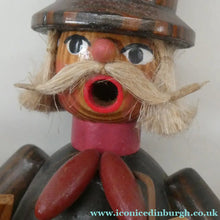 Load image into Gallery viewer, BOXED. Vintage GDR German Erzgebirge Wooden Handmade Incense Smoker. CHIMNEY SWEEP
