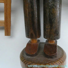 Load image into Gallery viewer, BOXED. Vintage GDR German Erzgebirge Wooden Handmade Incense Smoker. CHIMNEY SWEEP
