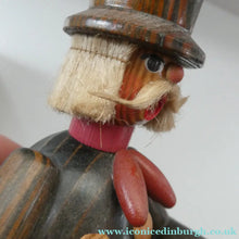 Load image into Gallery viewer, BOXED. Vintage GDR German Erzgebirge Wooden Handmade Incense Smoker. CHIMNEY SWEEP
