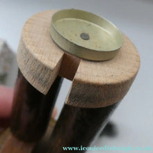 Load image into Gallery viewer, BOXED. Vintage GDR German Erzgebirge Wooden Handmade Incense Smoker. CHIMNEY SWEEP
