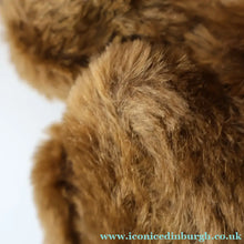Load image into Gallery viewer, Vintage STEIFF BEAR. Classic 1909 Brown Bear with Large Yellow Satin Ribbon
