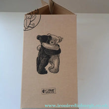 Load image into Gallery viewer, Vintage STEIFF BEAR. Classic 1909 Brown Bear with Large Yellow Satin Ribbon
