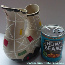 Load image into Gallery viewer, BRENTLEIGH WARE 1950s Atomic Amorphic Shaped Vase: San Rema Shape and Rarer Beige Colour
