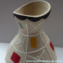Load image into Gallery viewer, BRENTLEIGH WARE 1950s Atomic Gourd Shaped Vase: LORCA Shape and Rarer Beige Colour
