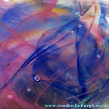 Load image into Gallery viewer, 1970s Isle of Wight Paperweight. Michael Harris with Flame Pontil
