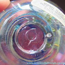 Load image into Gallery viewer, 1970s Isle of Wight Paperweight. Michael Harris with Flame Pontil
