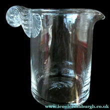 Load image into Gallery viewer, British ART Glass. Pretty Clear Glass NAUTILUS Water Jug by Bob Crooks and Phil Attrill FIRST GLASS
