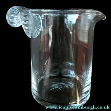 Load image into Gallery viewer, British ART Glass. Pretty Clear Glass NAUTILUS Water Jug by Bob Crooks and Phil Attrill FIRST GLASS
