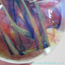 Load image into Gallery viewer, 1970s Isle of Wight Paperweight. Michael Harris with Flame Pontil

