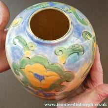 Load image into Gallery viewer, ANTIQUE 1920s Stoneware Vase. Designed by Frank Brangwyn for Royal Doulton
