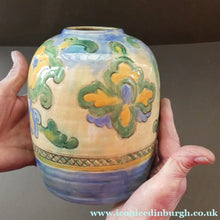 Load image into Gallery viewer, ANTIQUE 1920s Stoneware Vase. Designed by Frank Brangwyn for Royal Doulton
