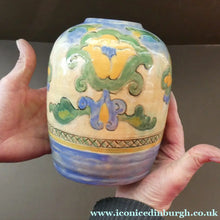 Load image into Gallery viewer, ANTIQUE 1920s Stoneware Vase. Designed by Frank Brangwyn for Royal Doulton
