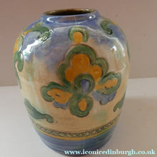 Load image into Gallery viewer, ANTIQUE 1920s Stoneware Vase. Designed by Frank Brangwyn for Royal Doulton
