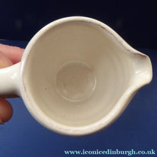 Load image into Gallery viewer, CH BRANNAM Pottery, Barnstaple, Rare Miniature White Glazed Ribbed Jug
