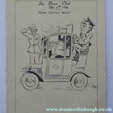 Load image into Gallery viewer, 1926 Press Club Home NIght Card Political History Item
