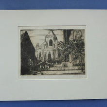 Load image into Gallery viewer, SCOTTISH ART. James McIntosh Patrick (1907 - 1998)  Notre Dames, Bruges. Very Rare Early 1920s Etching
