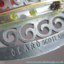 Load image into Gallery viewer, Vintage 1970s Scottish CEARD Pewter Brooch. Entitled MOOR FERN
