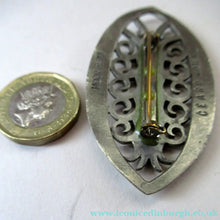 Load image into Gallery viewer, Vintage 1970s Scottish CEARD Pewter Brooch. Entitled MOOR FERN
