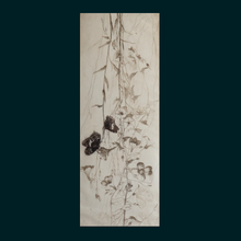 Load image into Gallery viewer, SCOTTISH ART: Katherine (Kate) Cameron (1874- 1965). Large 1920s Etching with Butterflies and Harebells. SIGNED
