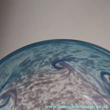 Load image into Gallery viewer, C/ Fabulous Little X ZA Shape Antique Scottish Monart Glass Bowl. With Original Paper Label on the Base 
