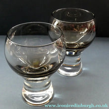 Load image into Gallery viewer, Large Red Wine Goblet Caithness Canisbay Glass 1970s Colin Terris
