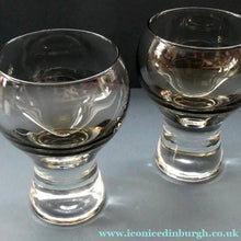 Load image into Gallery viewer, Large Red Wine Goblet Caithness Canisbay Glass 1970s Colin Terris

