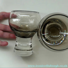 Load image into Gallery viewer, Large Red Wine Goblet Caithness Canisbay Glass 1970s Colin Terris
