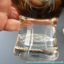 Load image into Gallery viewer, Large Red Wine Goblet Caithness Canisbay Glass 1970s Colin Terris
