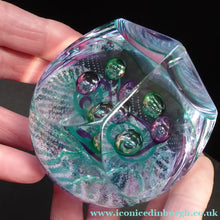 Load image into Gallery viewer,  Limited Edition Vintage Paperweight. Lilac Wonder by Helen MacDonald.
