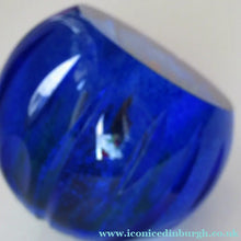 Load image into Gallery viewer, Scottish Glass. Caithness Glass Paperweight. Sapphire Chasm by Helen MacDonald
