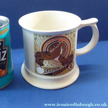 Load image into Gallery viewer, Carltonware ART NOUVEAU Inspired Mug: European Advertising Images. Rare Example and a Nice Large Size - British Ceramics
