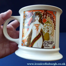 Load image into Gallery viewer, Vintage Carltonware Mug. Art Nouveau Lady 
