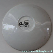 Load image into Gallery viewer, CAROL CUTLER. 1960s Orange POOLE Delphis Small Plate.  Fantastic Abstract Design. 5 inches
