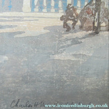 Load image into Gallery viewer, Charles Hodge Mackie Colour Woodcut The Royal or Palace Gardens Venice 1911
