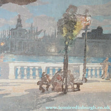 Load image into Gallery viewer, Charles Hodge Mackie Colour Woodcut The Royal or Palace Gardens Venice 1911

