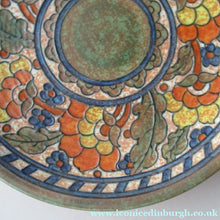 Load image into Gallery viewer, Charlotte Rhead Crown Ducal Byzantine Platter 1930s
